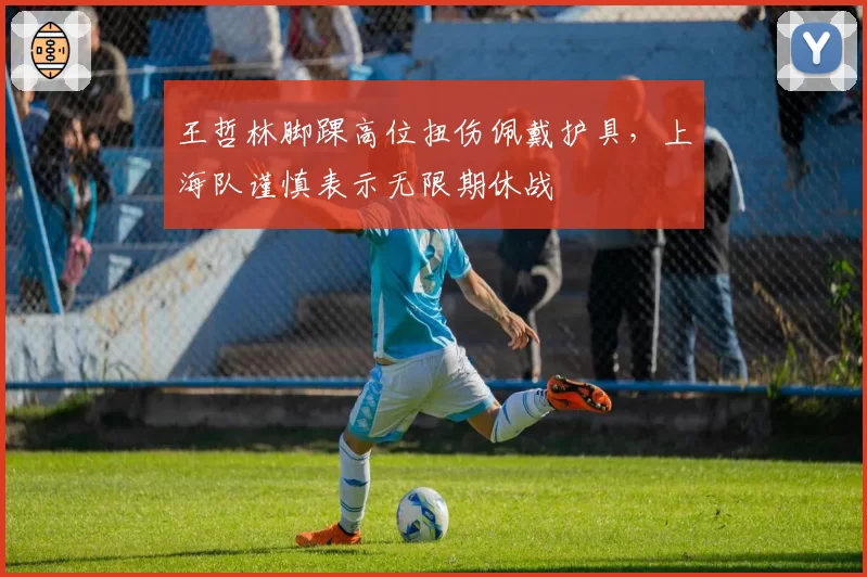 王哲林脚踝高位扭伤佩戴护具,上海队谨慎表示无限期休战